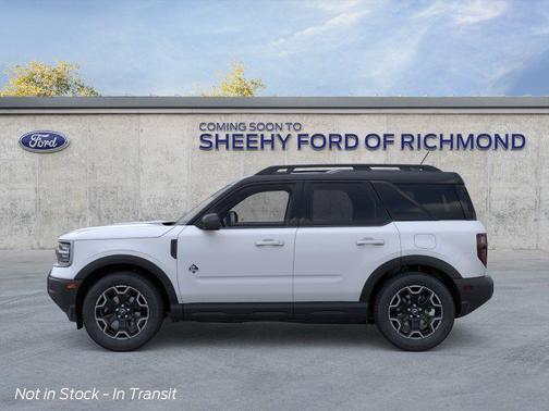 Space White Metallic 2026 Ford Bronco Sport Outer Banks