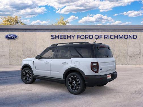 Space White Metallic 2026 Ford Bronco Sport Outer Banks