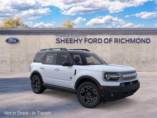 Space White Metallic 2026 Ford Bronco Sport Outer Banks