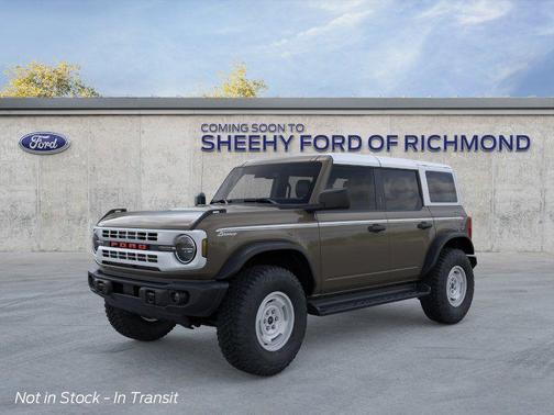 Gray 2026 Ford Bronco Heritage Edition
