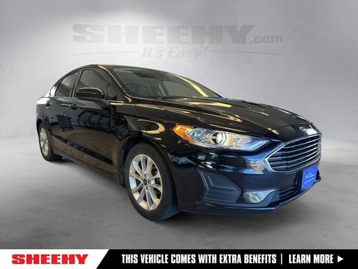 Agate Black 2019 Ford Fusion SE