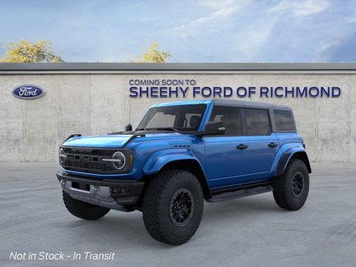 Velocity Blue Metallic 2026 Ford Bronco Raptor