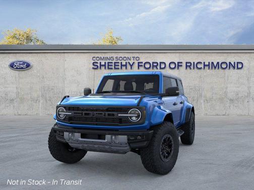 Velocity Blue Metallic 2026 Ford Bronco Raptor