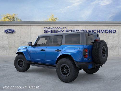 Velocity Blue Metallic 2026 Ford Bronco Raptor