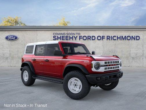 Ruby Red 2026 Ford Bronco Heritage Edition