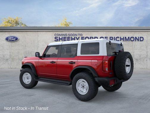 Ruby Red 2026 Ford Bronco Heritage Edition