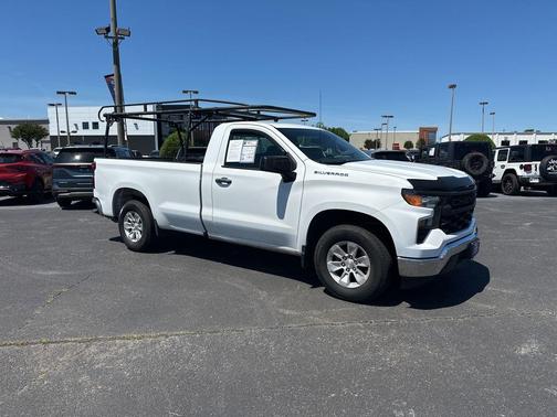Summit White 2022 Chevrolet Silverado 1500 WT