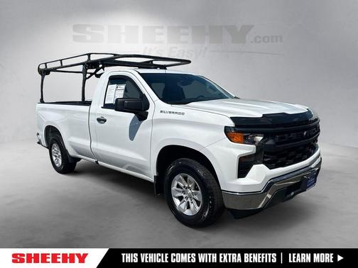 Summit White 2022 Chevrolet Silverado 1500 WT