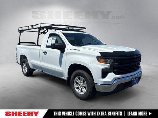 Summit White 2022 Chevrolet Silverado 1500 WT
