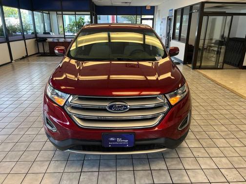 Ruby Red Metallic Tinted Clearcoat 2018 Ford Edge Titanium