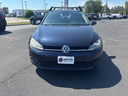 Night Blue Metallic 2015 Volkswagen Golf Auto TSI S w/Sunroof