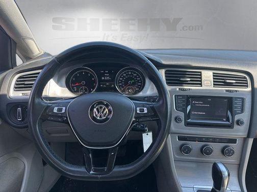 Night Blue Metallic 2015 Volkswagen Golf Auto TSI S w/Sunroof