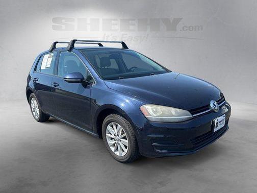 Night Blue Metallic 2015 Volkswagen Golf Auto TSI S w/Sunroof