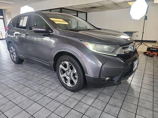 Gray 2018 Honda CR-V EX