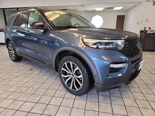 Blue Metallic 2020 Ford Explorer ST