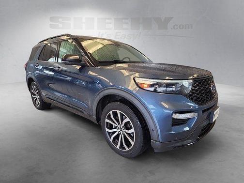 Blue Metallic 2020 Ford Explorer ST
