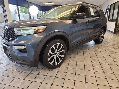 Blue Metallic 2020 Ford Explorer ST