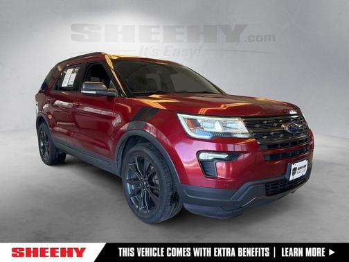 Ruby Red Metallic 2018 Ford Explorer XLT