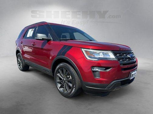 Ruby Red Metallic 2018 Ford Explorer XLT