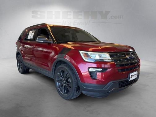 Ruby Red Metallic 2018 Ford Explorer XLT