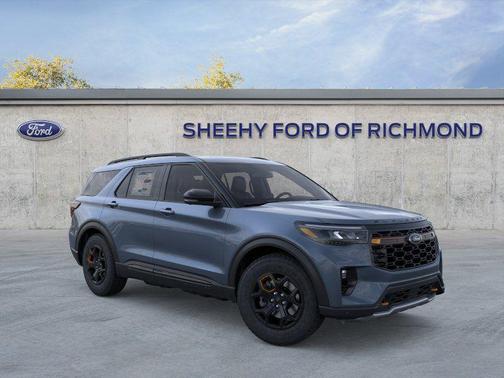 Vapor Blue Metallic 2026 Ford Explorer Tremor