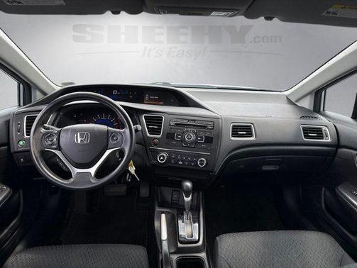 Alabaster Silver Metallic 2014 Honda Civic LX