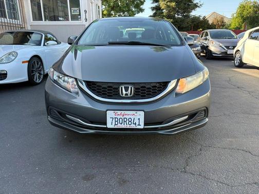 Polished Metal Metallic 2013 Honda Civic LX