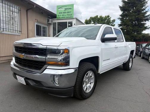 Summit White 2018 Chevrolet Silverado 1500 1LT