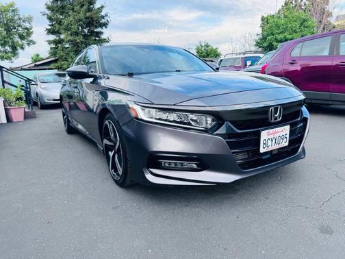 Modern Steel Metallic 2018 Honda Accord Sport