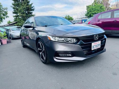 Modern Steel Metallic 2018 Honda Accord Sport