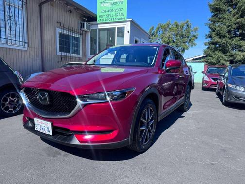 Soul Red Crystal Metallic 2018 Mazda CX-5 Touring