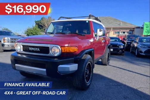 Maroon 2008 Toyota FJ Cruiser Base