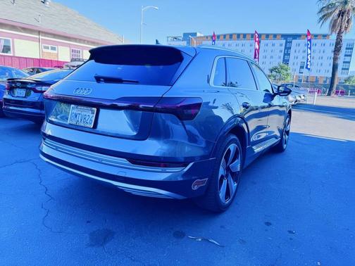 Gray 2019 Audi e-tron Premium Plus