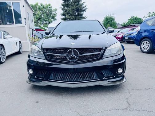 Black 2009 Mercedes-Benz C-Class C 63 AMG 4dr Sedan