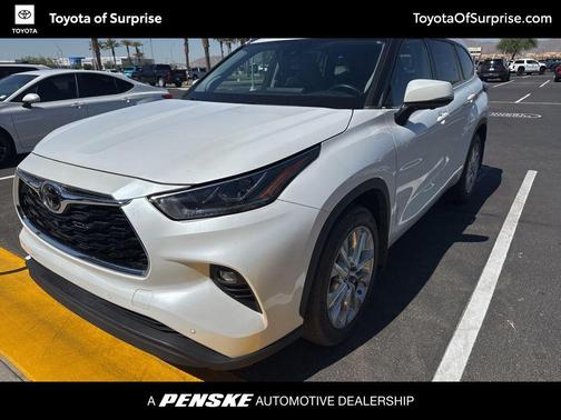 Wind Chill Pearl 2023 Toyota Highlander Limited