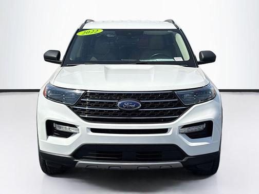 STAR WHITE MET TRI-COAT 2022 Ford Explorer XLT