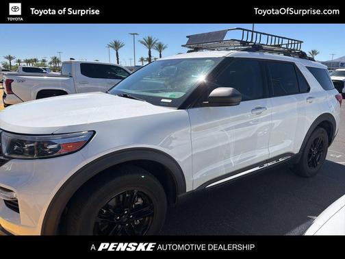 STAR WHITE MET TRI-COAT 2022 Ford Explorer XLT