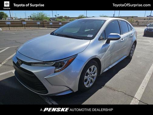 Classic Silver Metallic 2024 Toyota Corolla LE