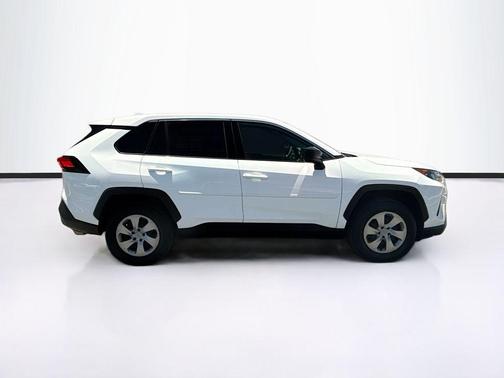 White 2022 Toyota RAV4 LE