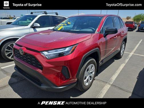 Ruby Flare Pearl 2025 Toyota RAV4 LE