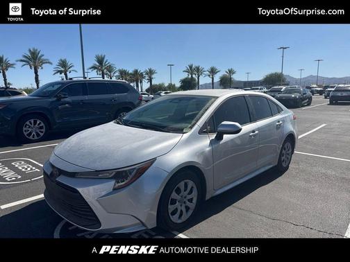 Classic Silver Metallic 2024 Toyota Corolla LE