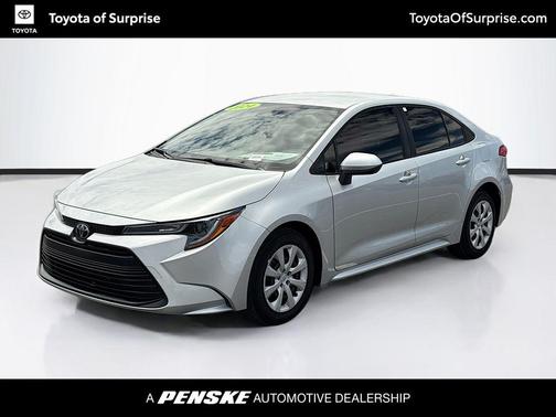 Classic Silver Metallic 2024 Toyota Corolla LE