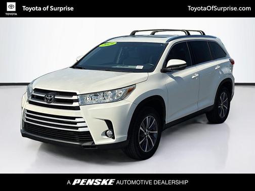 Blizzard Pearl 2019 Toyota Highlander XLE