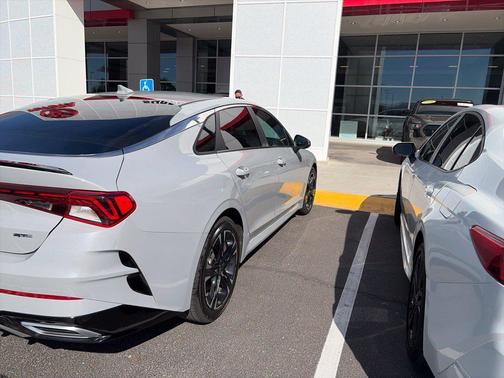 Wolf Gray 2024 Kia K5 GT-Line