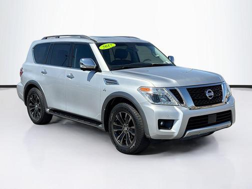 Brilliant Silver 2017 Nissan Armada Platinum