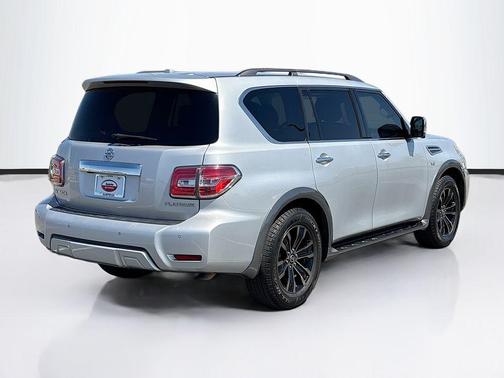Brilliant Silver 2017 Nissan Armada Platinum