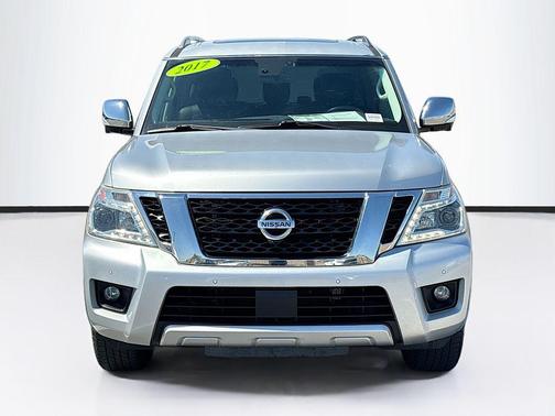 Brilliant Silver 2017 Nissan Armada Platinum