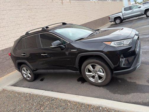 Midnight Black Metallic 2021 Toyota RAV4 Hybrid Limited