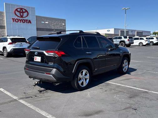 Midnight Black Metallic 2021 Toyota RAV4 Hybrid Limited