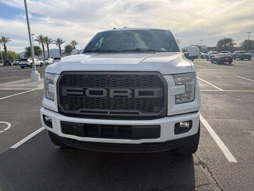 OXFORD WHITE 2016 Ford F-150 Lariat